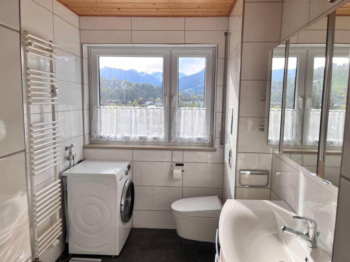 Grosszuegige Wohnung, Bergblick, Vintage Sonthofen Exteriör bild