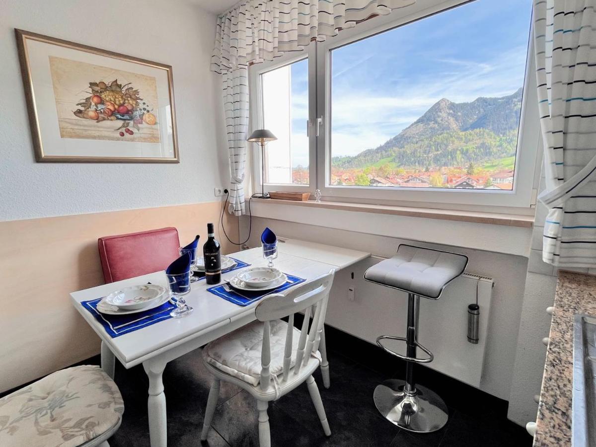 Grosszuegige Wohnung, Bergblick, Vintage Sonthofen Exteriör bild